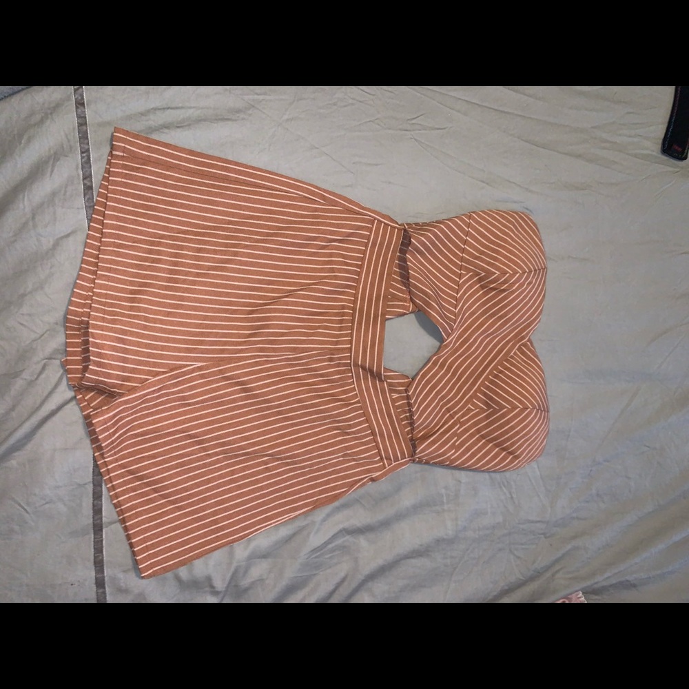 cute retro two piece summer romper